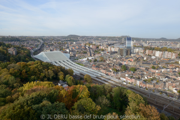 gare de Liège-Guillemins
et tour des finances